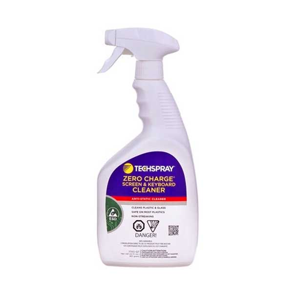 Techspray 1743-QT 1-Quart Zero Charge Screen & Keyboard Cleaner