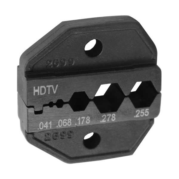 Tempo Communications PA2699 Universal HDTV Die for CrimpALL 8000 and 1300 Series
