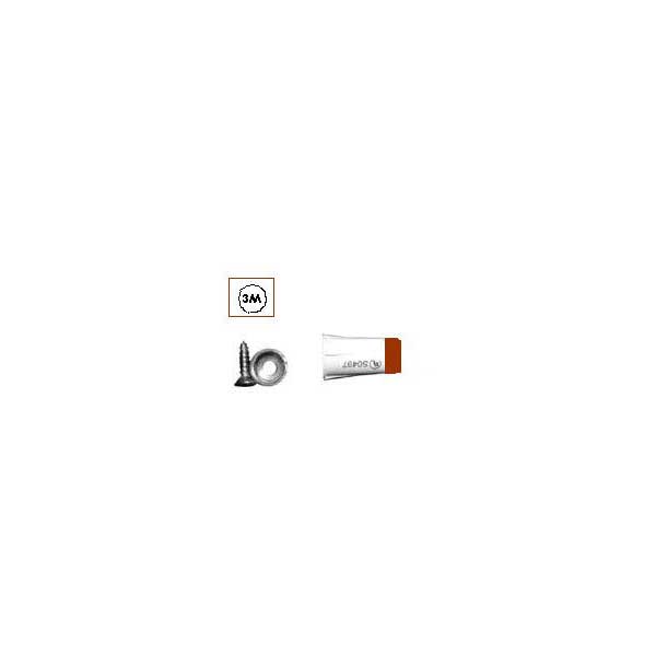 Terminal Quick Connect Recessed Contact w/ Bare 3/8" x 3/4" Magnet