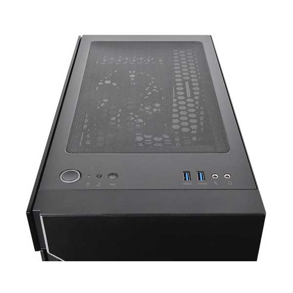 Thermaltake CA-1M3-00M1WN-03 H200 Tempered Glass RGB ATX Mid Tower Computer Case - Image 5