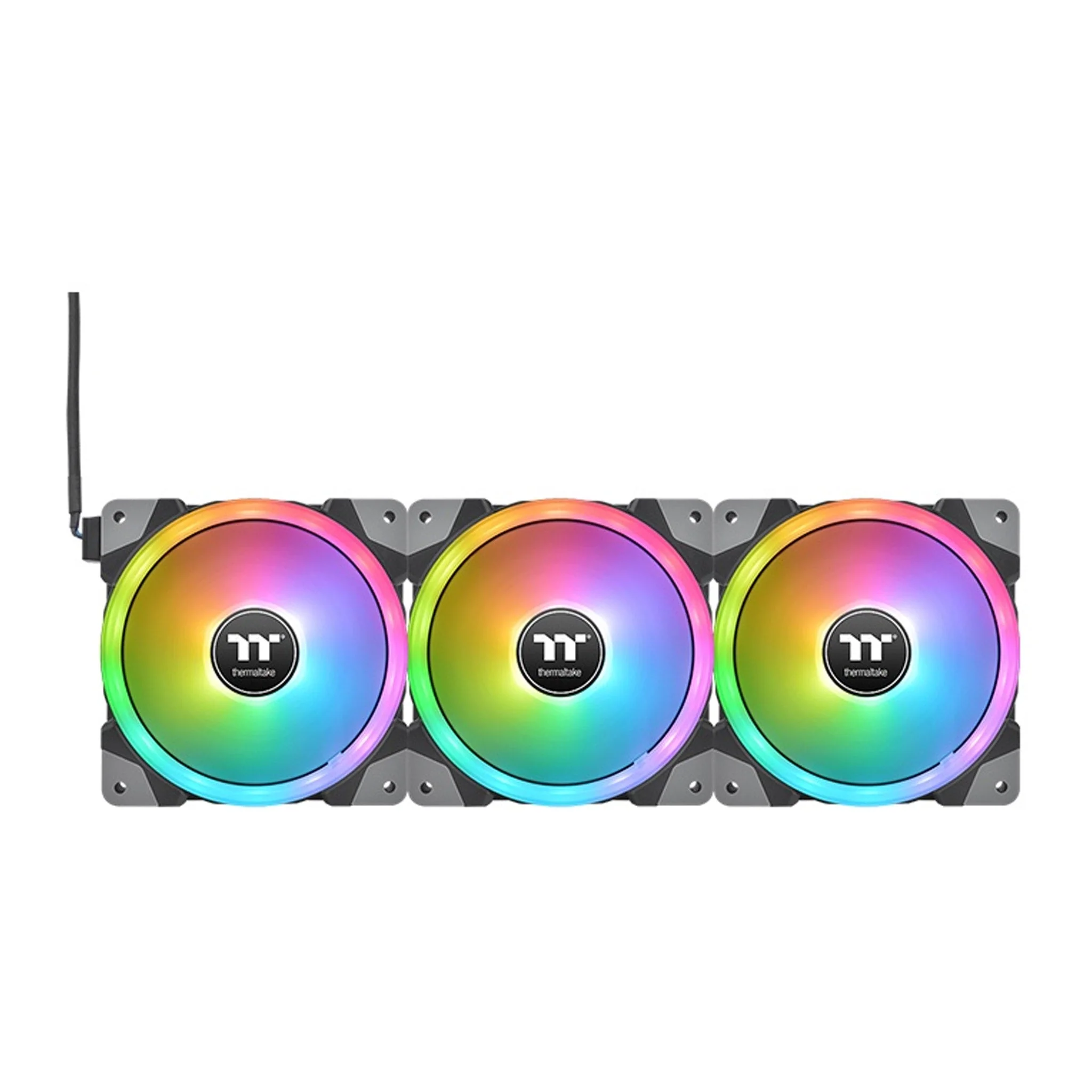 Thermaltake CL-F143-PL12SW-A SWAFAN EX12 RGB PC Cooling Fan TT Premium Edition 3-Pack - Image 2