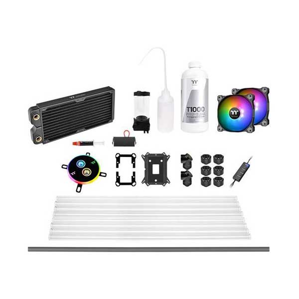 Thermaltake CL-W242-CU12SW-A Pacific C240 DDC Hard Tube Water Cooling Kit