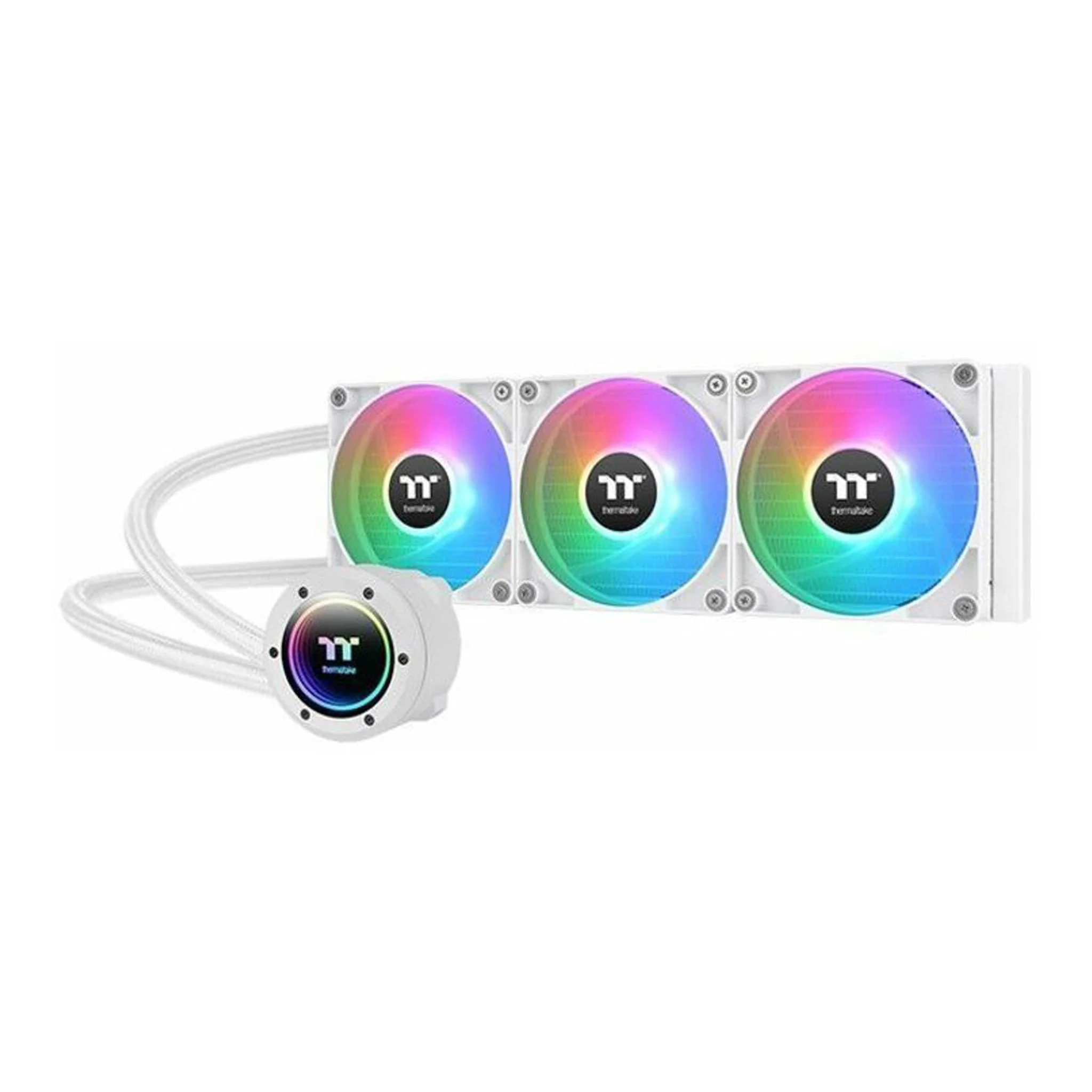 Thermaltake CL-W365-PL12SW-A TH360 V2 ARGB Sync All-In-One Liquid Cooler - Snow Edition - Intel/AMD
