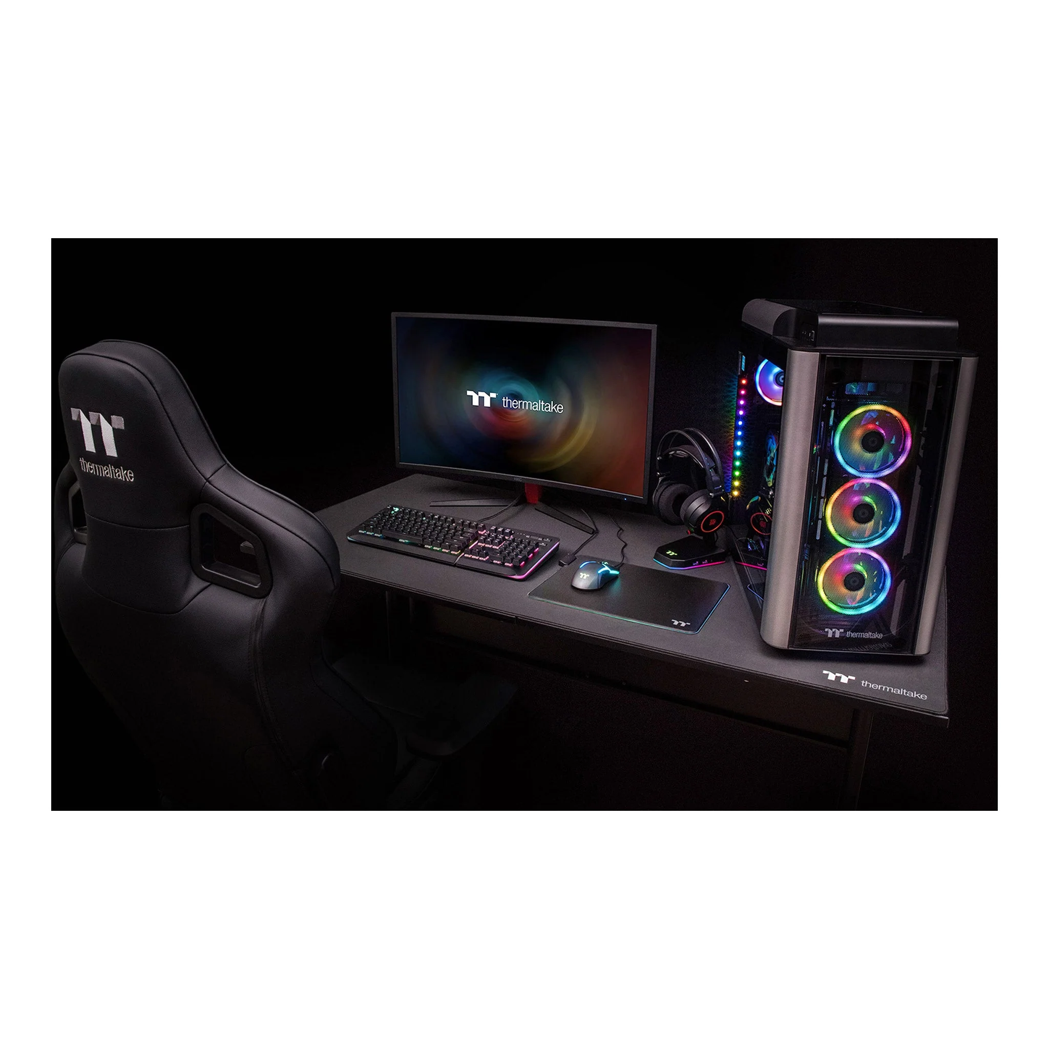 Thermaltake GD-LBS-BRHANX-01 Level 20 GT Battlestation Gaming Desk - Image 7