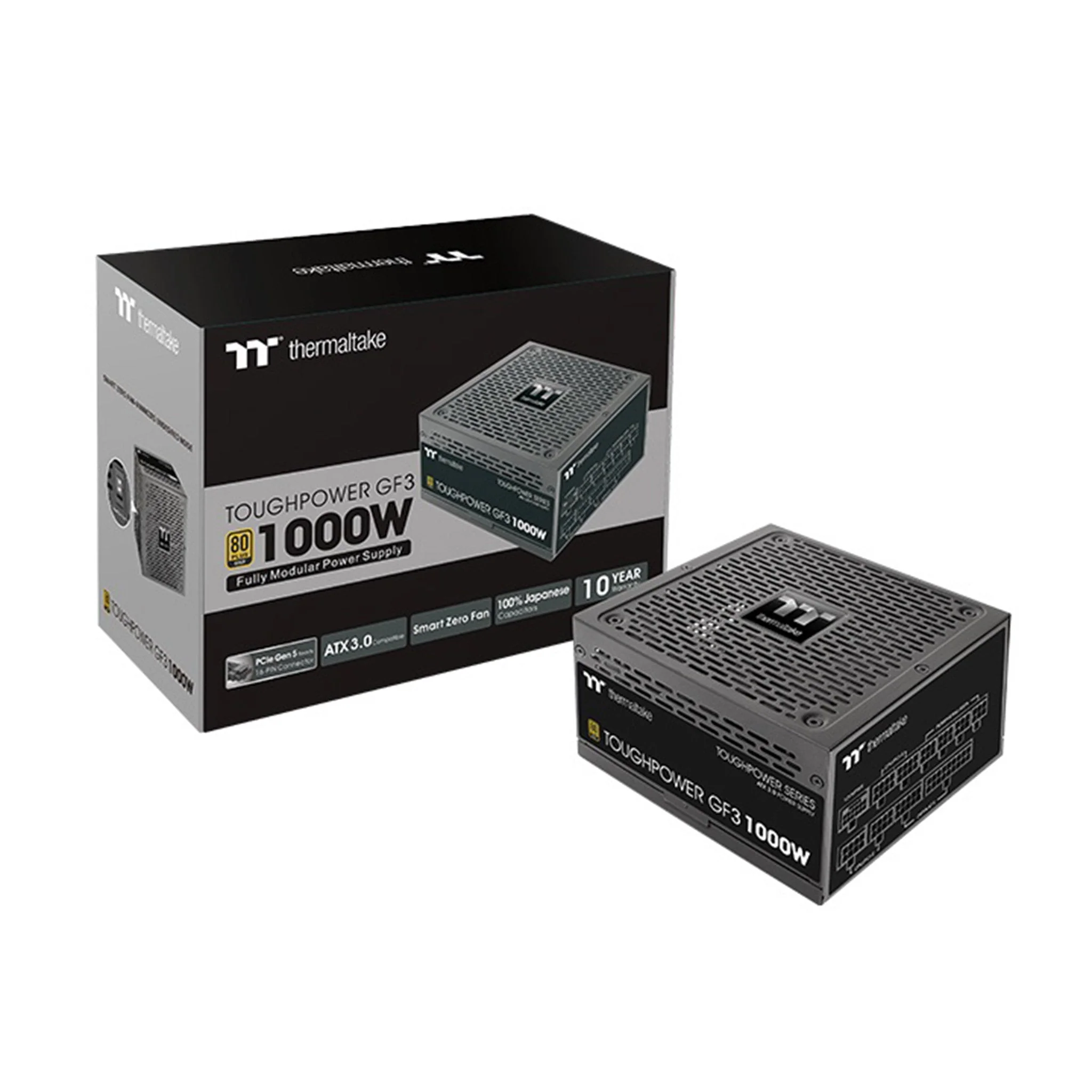 Thermaltake PS-TPD-1000FNFAGU-4 1000W 80Plus Gold Toughpower GF3 TT Fully Modular Power Supply - Image 6