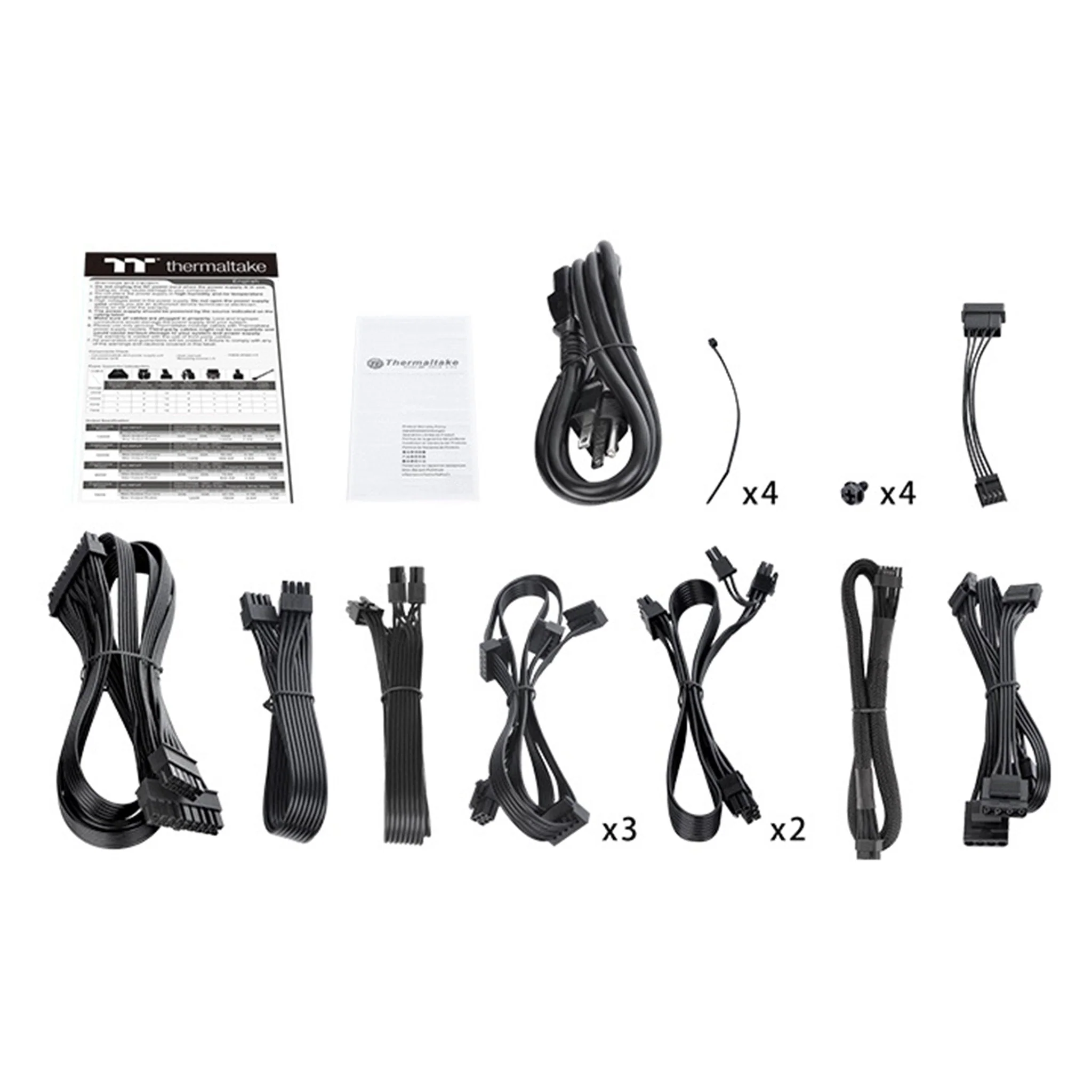 Thermaltake PS-TPD-1000FNFAGU-4 1000W 80Plus Gold Toughpower GF3 TT Fully Modular Power Supply - Image 7