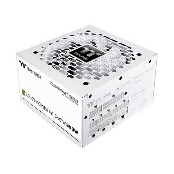 Thermaltake Toughpower GT Snow 850W Modular Power Supply | ATX 3.1 | PCIe 5.1 | 80+ Gold | PS-TPT-0850FNFAGU-W