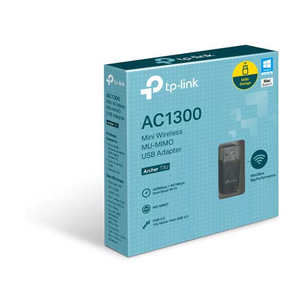 TP-Link ARCHERT3U Archer T3U AC1300 Mini Wireless MU-MIMO USB Adapter - Image 2