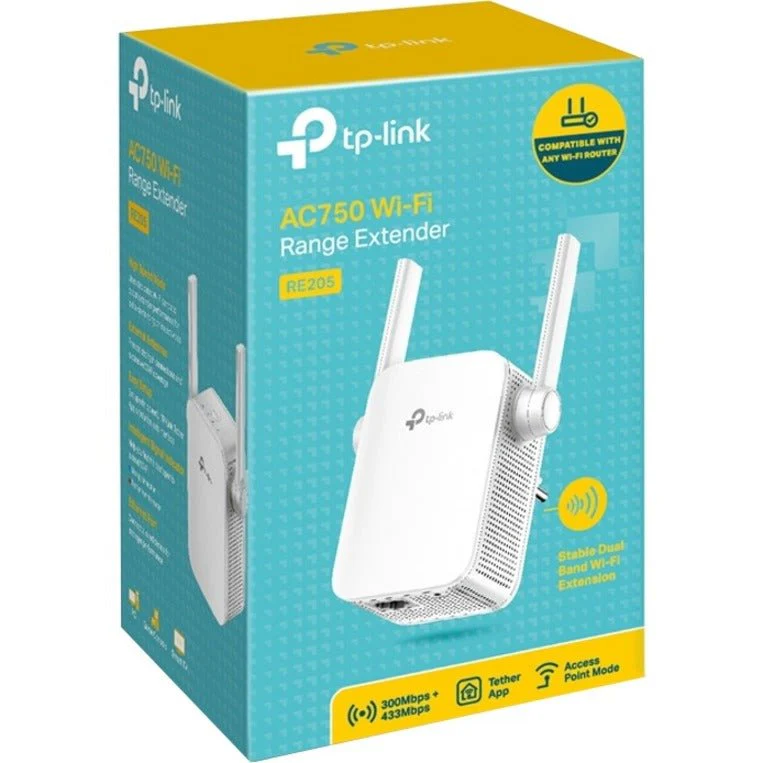 TP-Link RE205 AC750 Wi-Fi Range Extender - Image 5