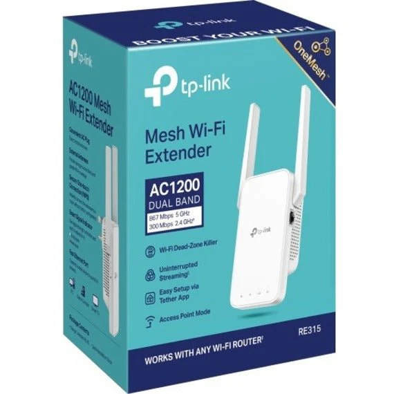 TP-Link RE315 Dual-Band AC1200 Mesh Wi-Fi Range Extender - Image 5