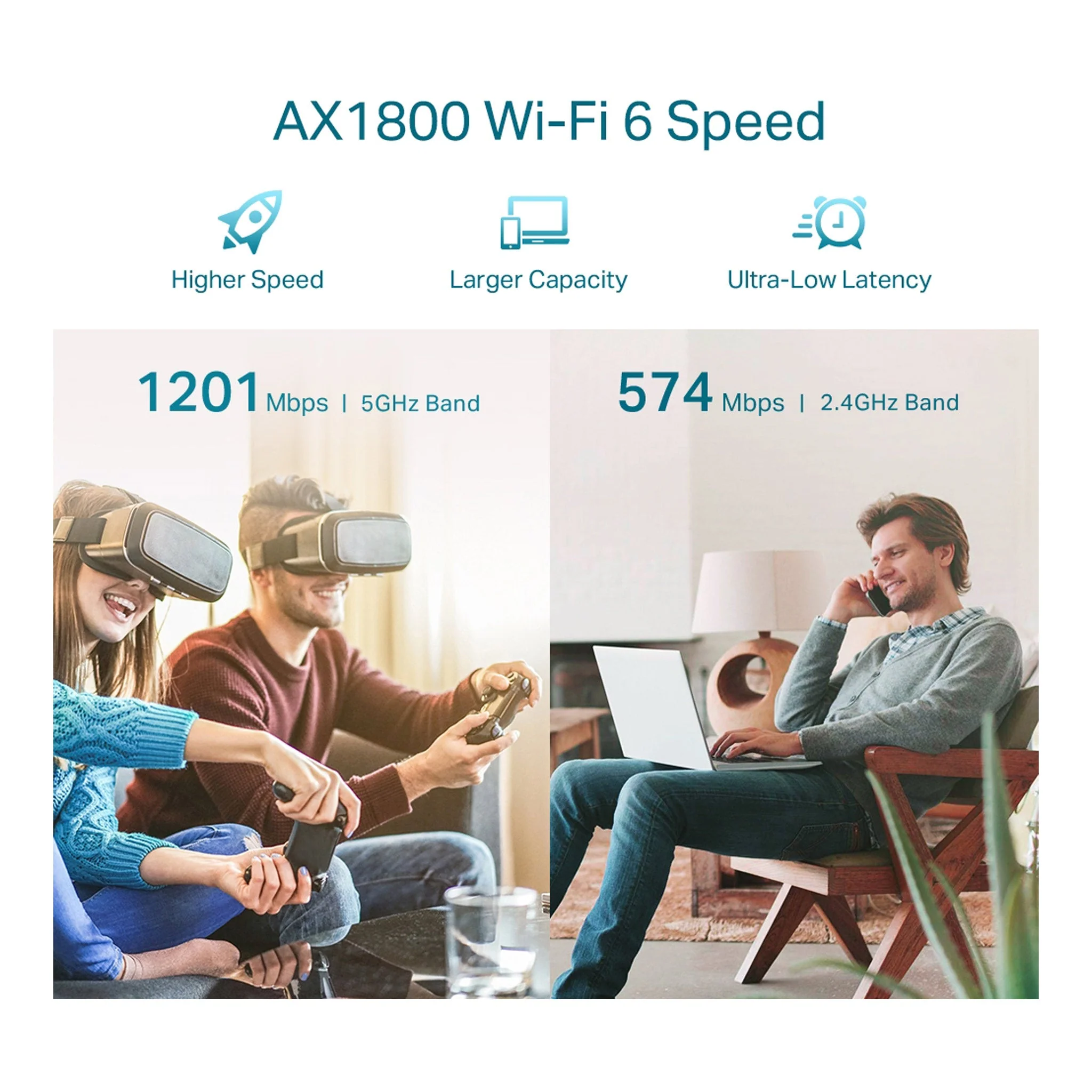 TP-Link RE605X AX1800 Wi-Fi 6 Range Extender - Image 5