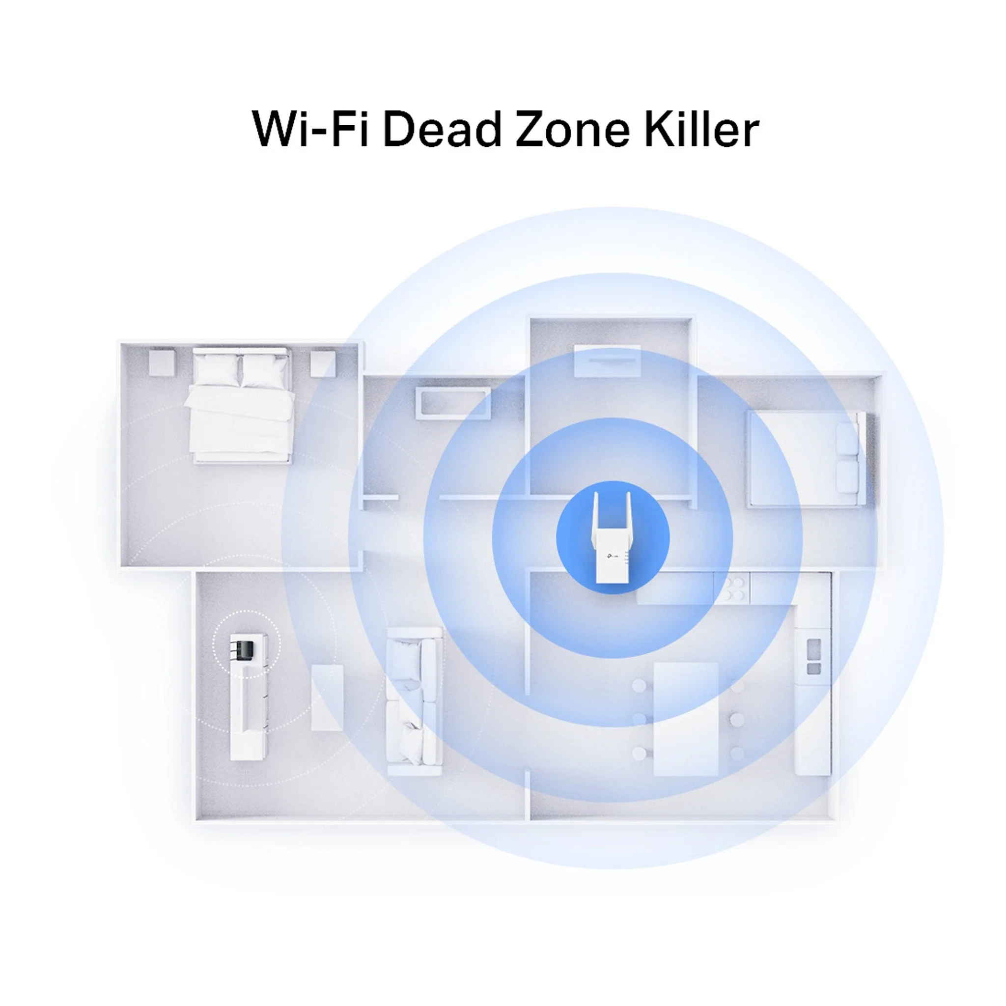 TP-Link RE705X AX3000 Mesh WiFi 6 Extender - Image 4