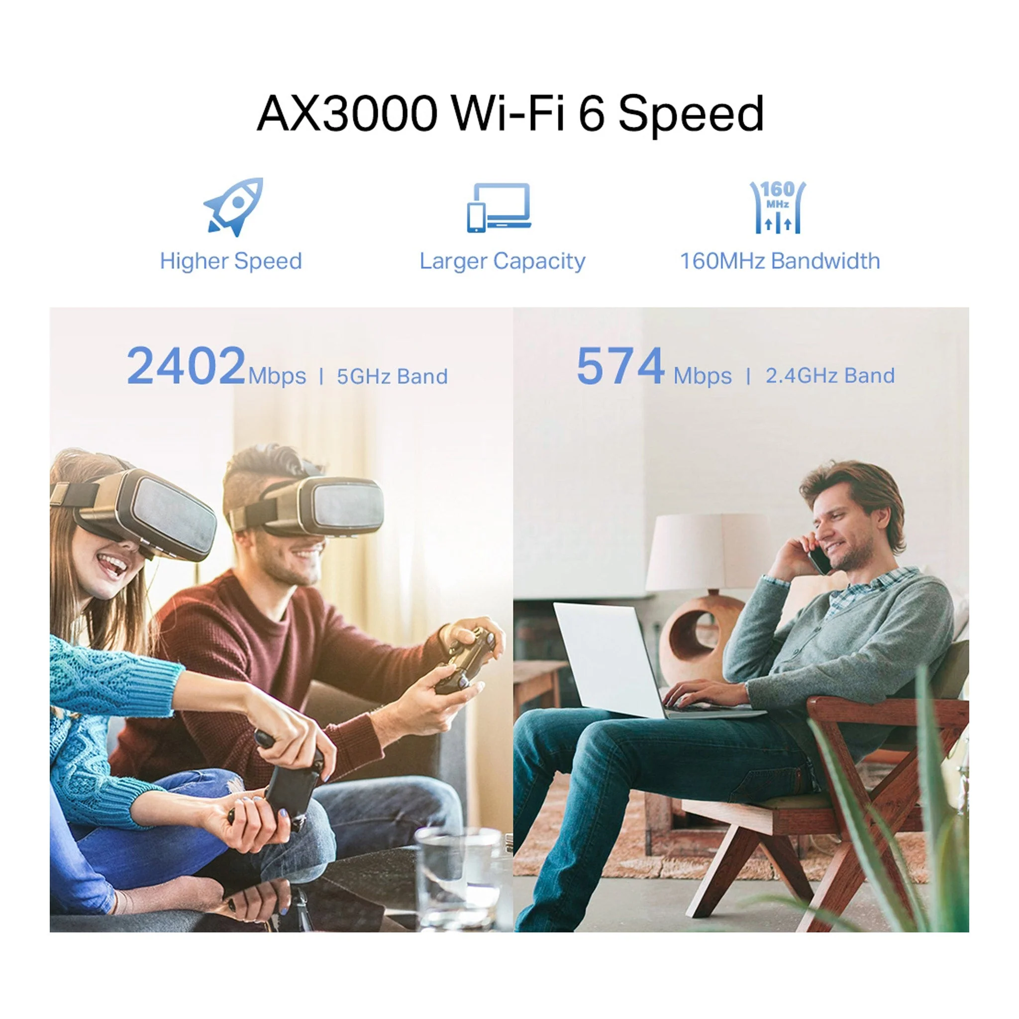 TP-Link RE705X AX3000 Mesh WiFi 6 Extender - Image 5