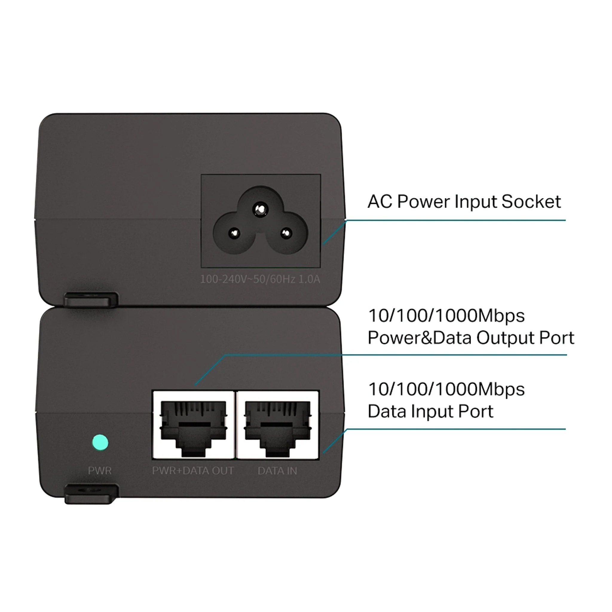 TP-Link TL-POE160S PoE+ Injector - 30W - Image 3