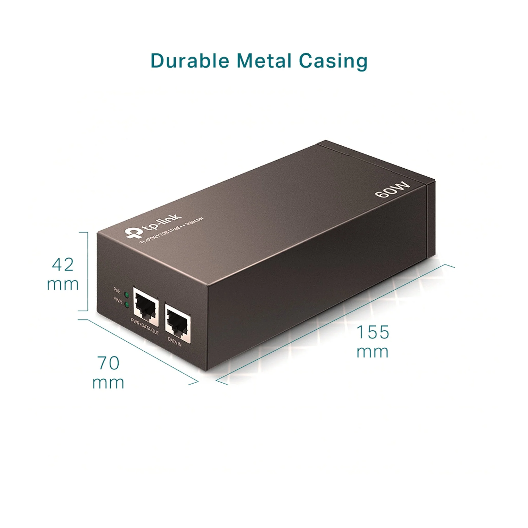 TP-Link TL-POE170S 2GB PoE++ Injector - 60W - Image 6