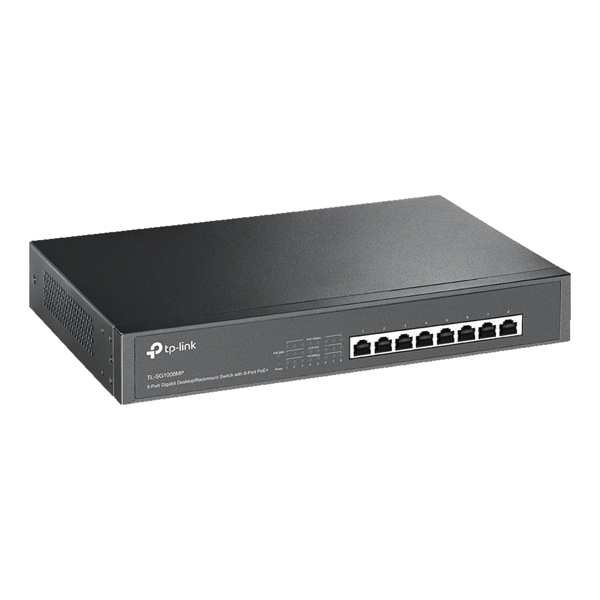 TP-Link TL-SG1008MP 8-Port PoE+ Gigabit Desktop/Rackmount Switch - Image 2