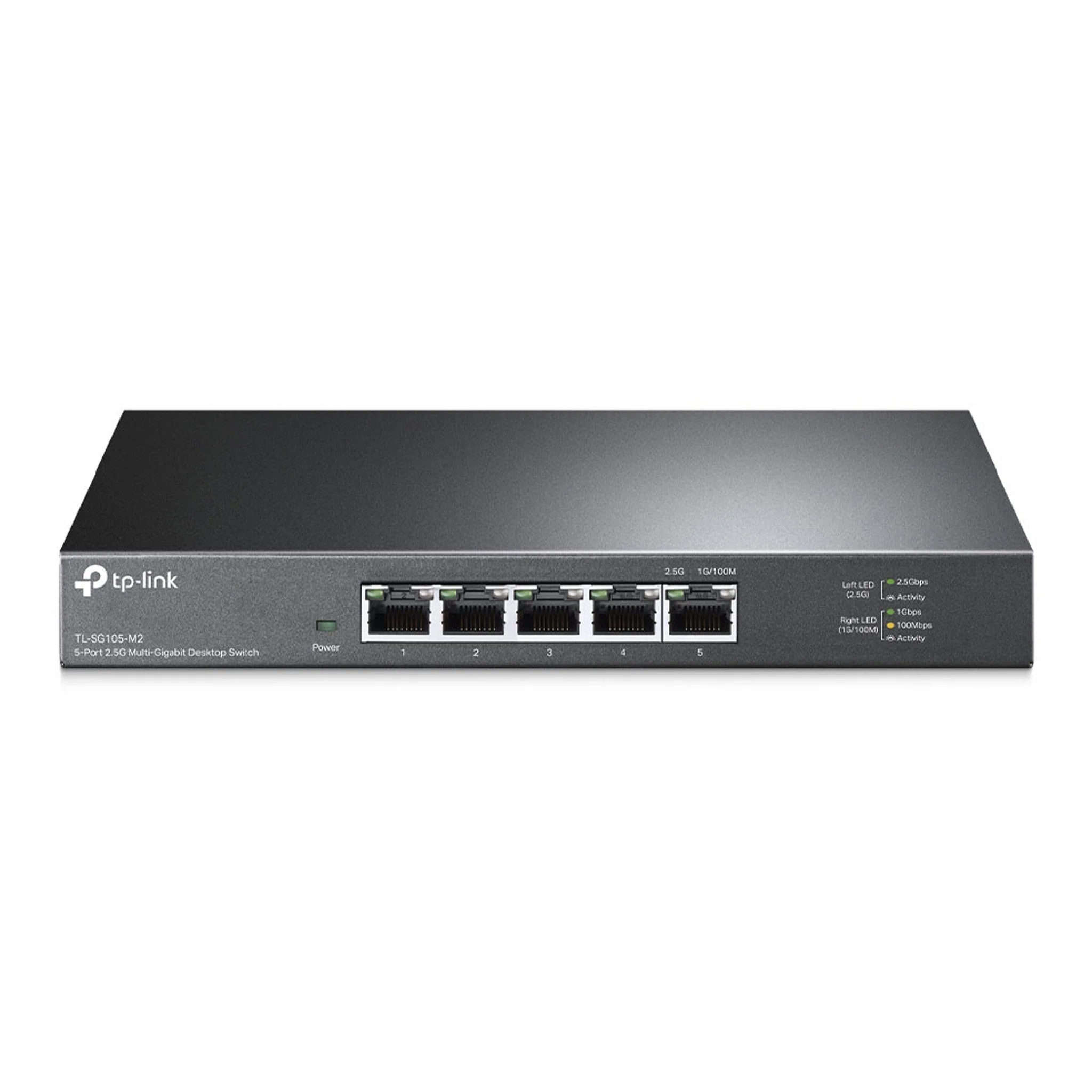 TP-Link TL-SG105-M2 5-Port 2.5Gbps Multi-Gigabit Desktop Switch - Image 2