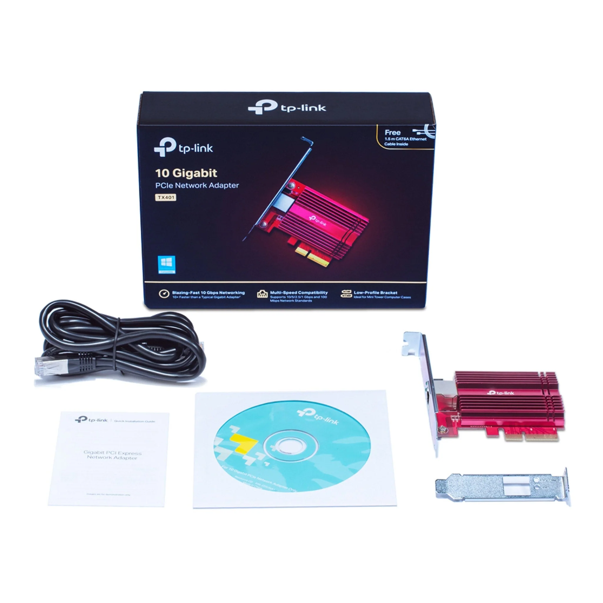 TP-Link TX401 10 Gigabit PCI Express Network Adapter - Image 9