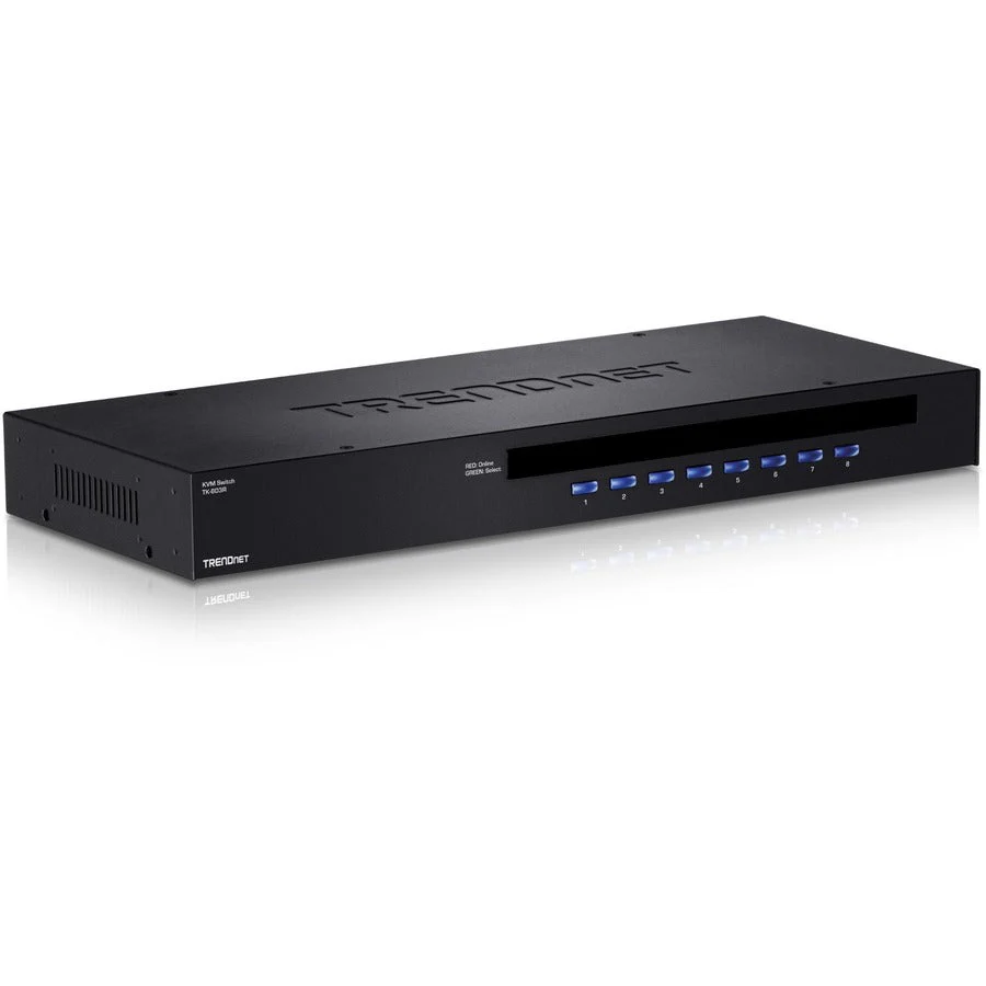 TRENDnet TK-803R 8-Port Rack Mount KVM Switch - Image 3