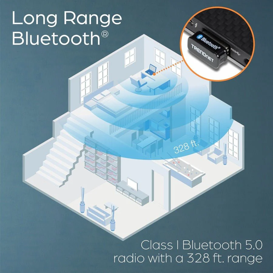 TRENDnet TBW-110UB Micro Bluetooth 5.0 USB Adapter with BR/EDR/BLE - Image 5