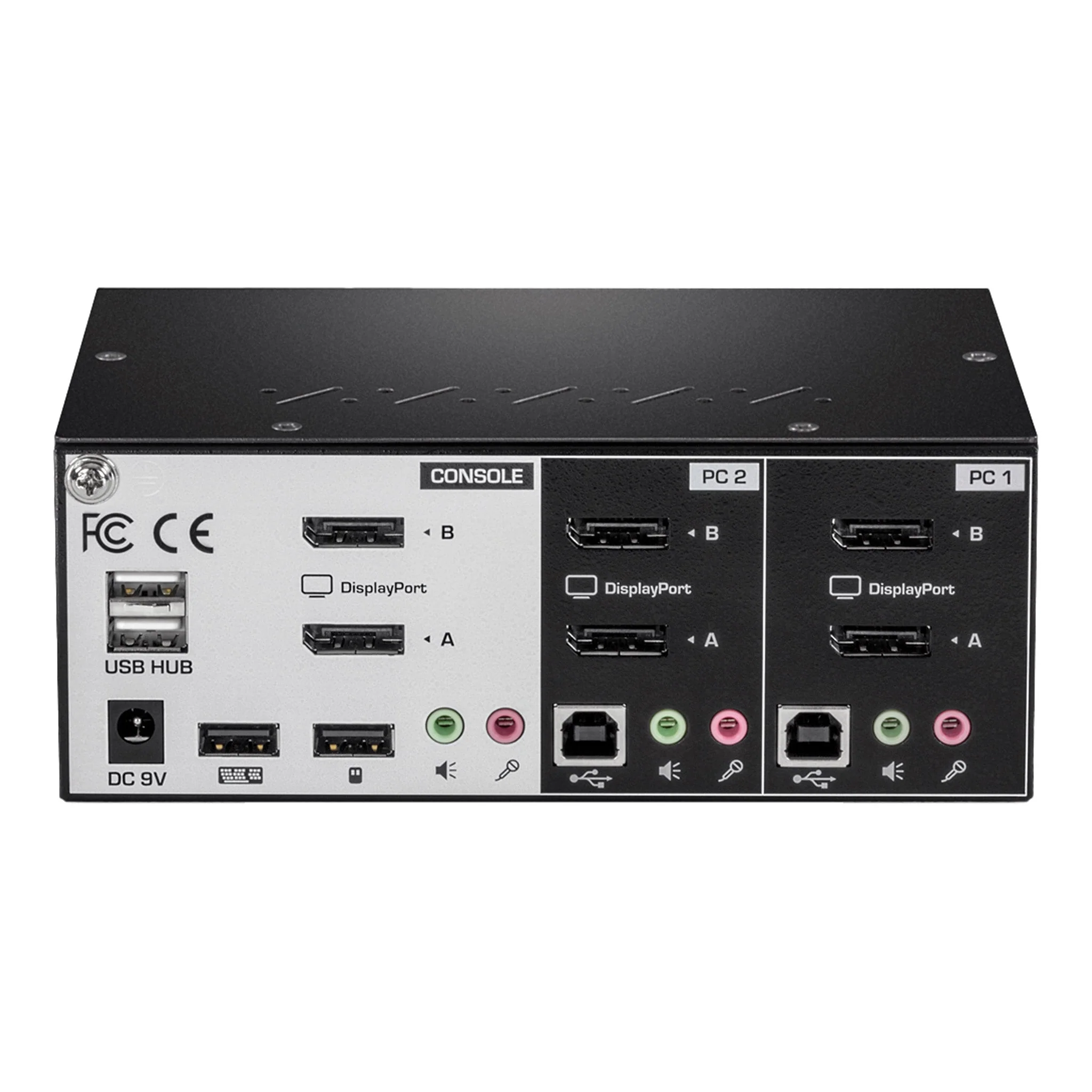 TRENDnet TK-240DP 2-Port 4K Dual Monitor DisplayPort KVM Switch - Image 3