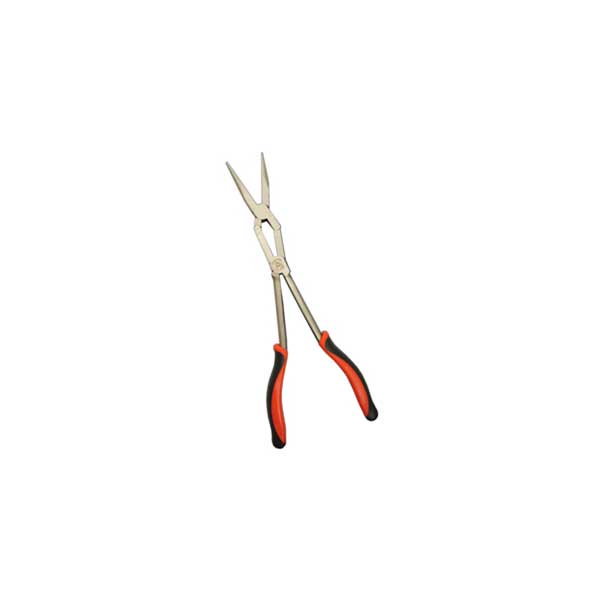 Triplett CrossJaw Extended Reach Needle Nose Pliers