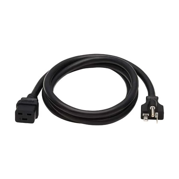 Tripp Lite 20A 125V 12AWG C19 to NEMA 5-20P Heavy-Duty Power Cord | 6ft | Black (P049-006) - Image 2