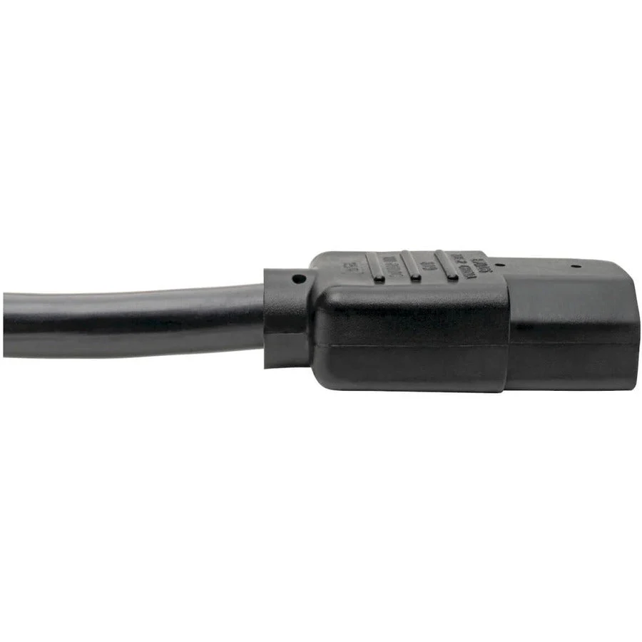 Tripp Lite 6ft Heavy Duty Power Cord Adapter 14AWG 15A 125V C13 to 5-15P 6' - Image 4