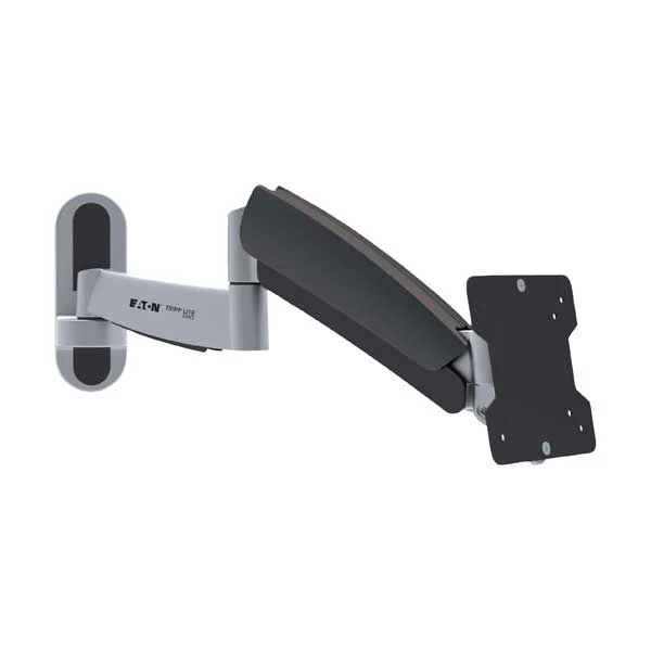 Tripp Lite DWM1327SP Full Motion Flat-Panel Wall Mount with Screen Adjustment (13" to 27", Black)