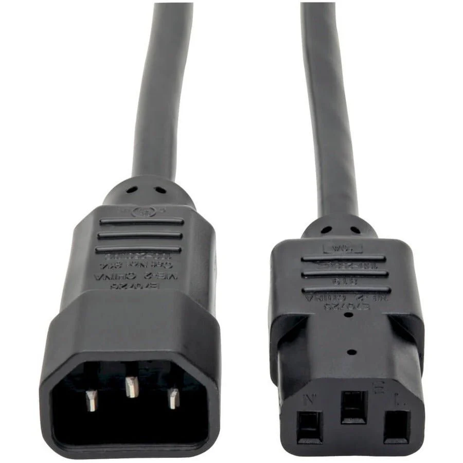 Tripp Lite P004-006 6ft 18AWG 10A Black C13 Female to C14 Male PDU Extension Cord - Image 4