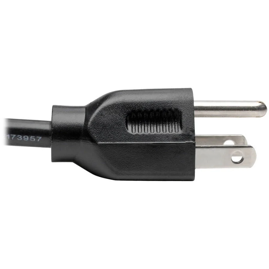 Tripp Lite P006-003 3ft 10A 125V 18AWG Black NEMA 5-15P to C13 Desktop Computer AC Power Cable - Image 5