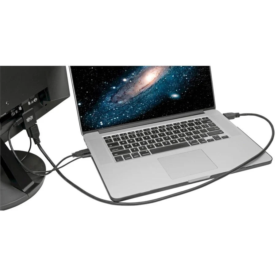 Tripp Lite P131-000-A-DISP HDMI Female to VGA Male Active Adapter Video Converter with Audio - Image 3