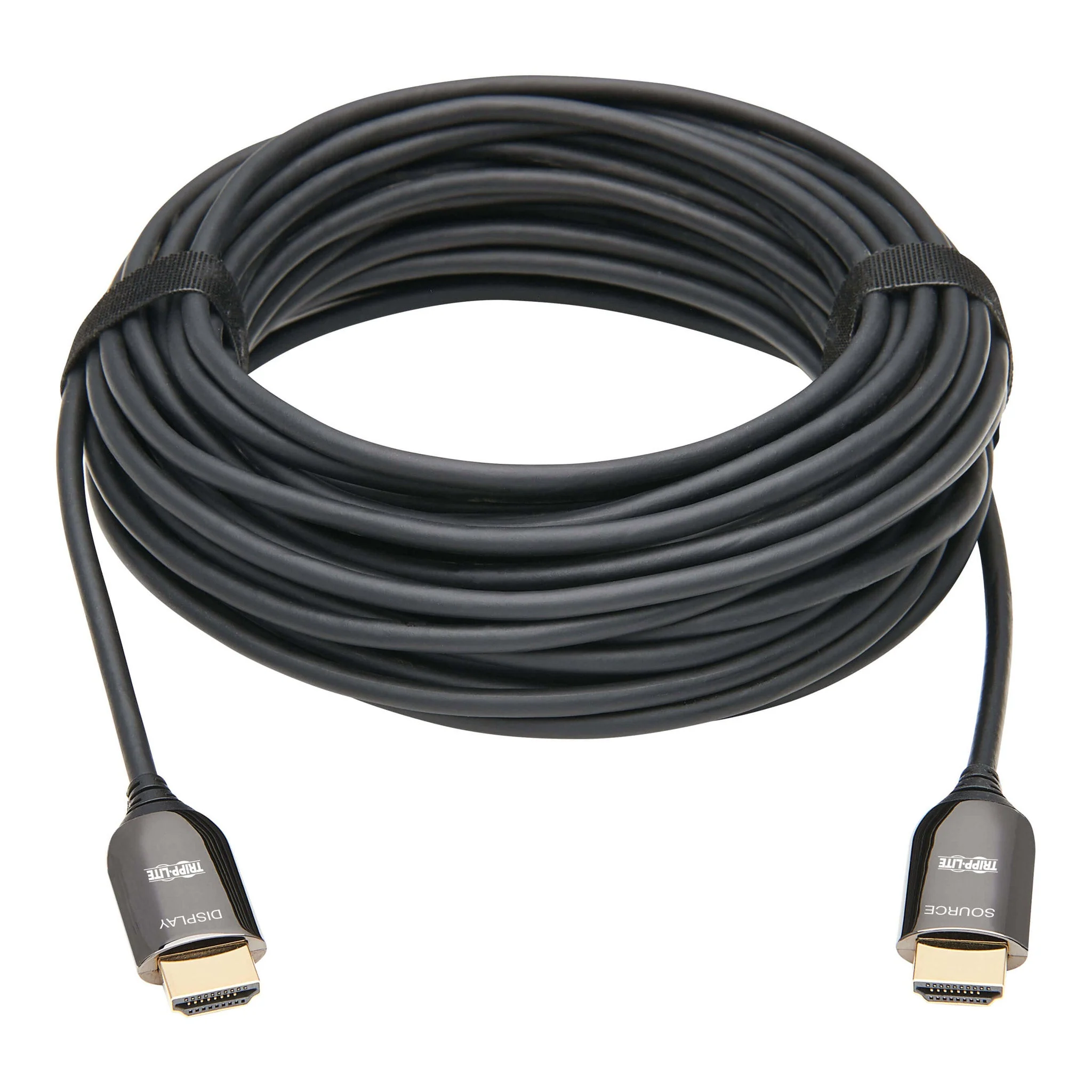Tripp Lite P568F-15M-8K6 15m Fiber Active Optical Cable (AOC) 8K HDMI Plenum-Rated Cable - Image 4