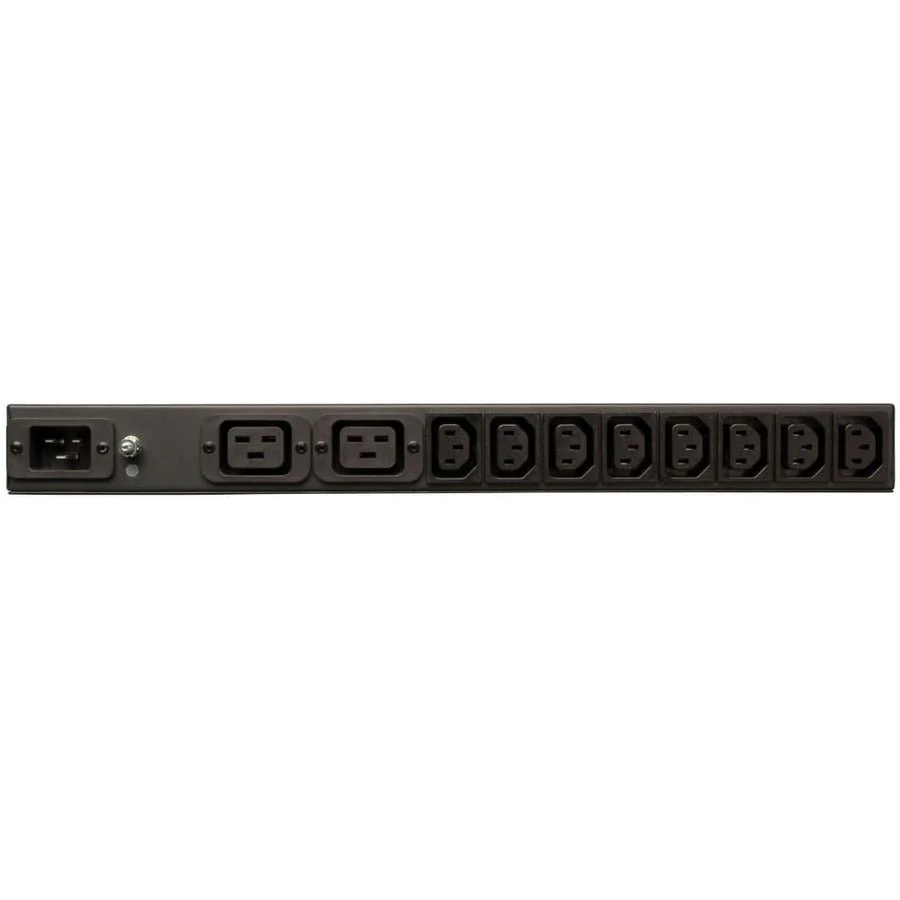 Tripp Lite PDU Basic Dual Volt 100V-240V 20A 2 C19; 12 C13 Horizontal 1URM - Image 3