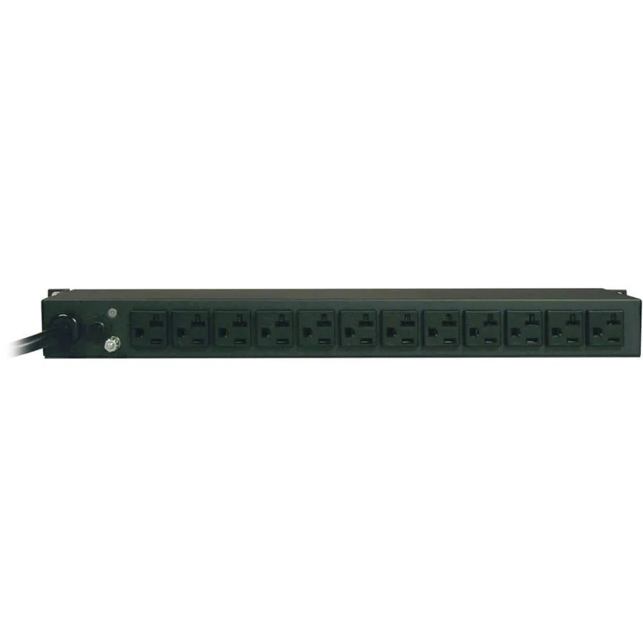 Tripp Lite PDU Metered 120V 20A 5-15/20R 12 Outlet L5-20P Horizontal 1URM - Image 2