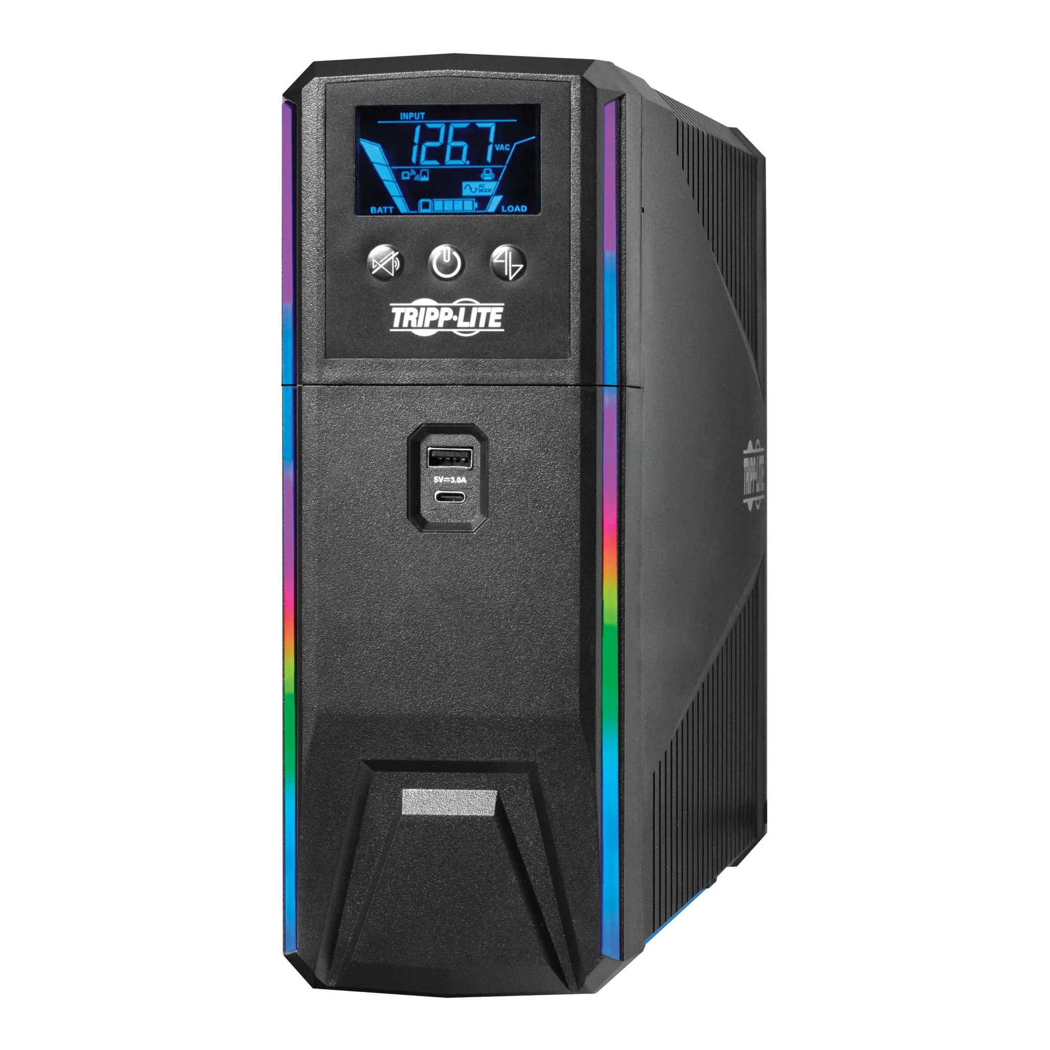 Tripp Lite SMART1500PSGLCD 1500VA 900W 120V Pure Sine Wave Gaming UPS Battery Backup - Image 5