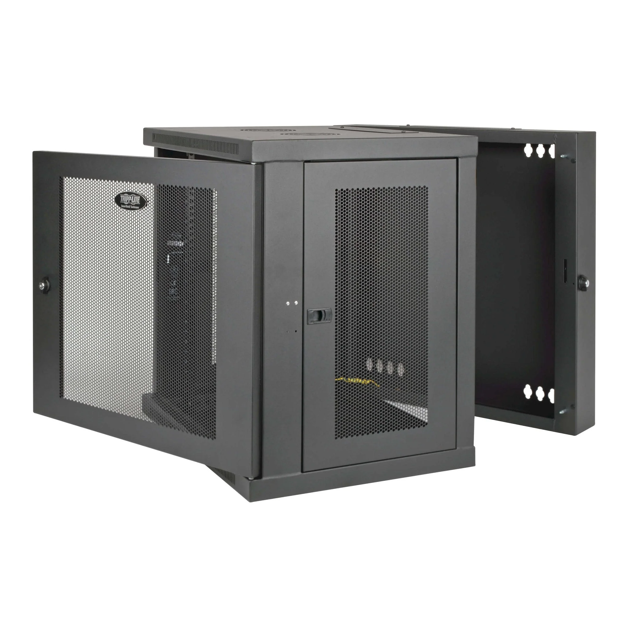 Tripp Lite SRW12US 12U Hinged Wall-Mount Rack Enclosure Cabinet - Image 2