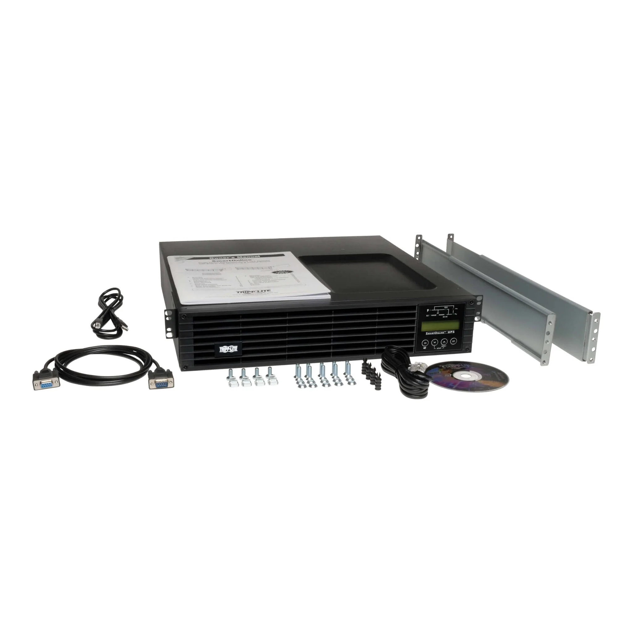 Tripp Lite SU1500RTXLCD2U 6-Outlet 1500VA 1350W 2U Rackmount SmartOnline UPS - Image 6
