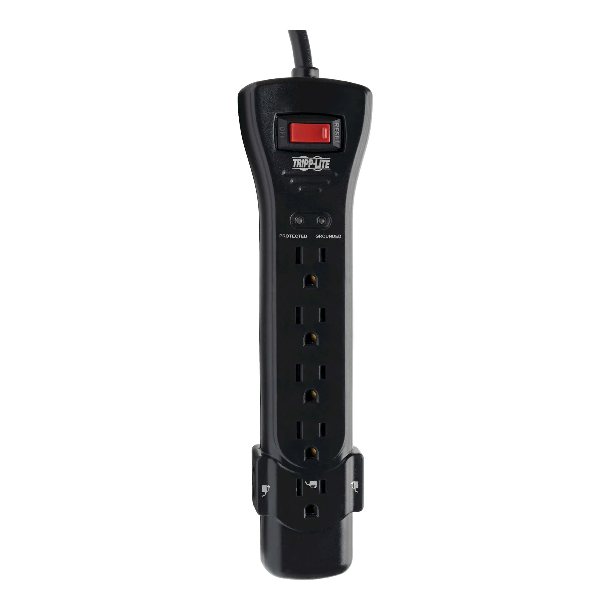 Tripp Lite SUPER725B 7-Outlet 25ft Cord 2160 Joules Black Protect It! Surge Protector - Image 3