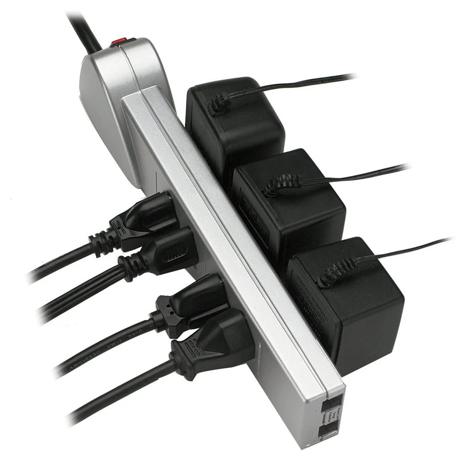Tripp Lite Surge Protector Strip 120V 7 Outlet RJ11 7ft Cord 1080 Joule - Image 2