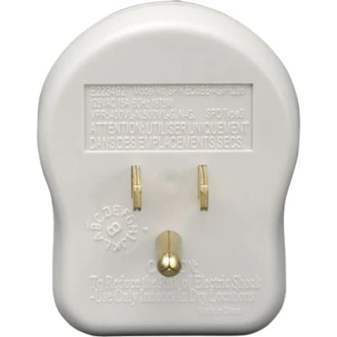 Tripp Lite Surge Protector Wallmount Direct Plug In 120V 1 Outlet 600 Joule - Image 3