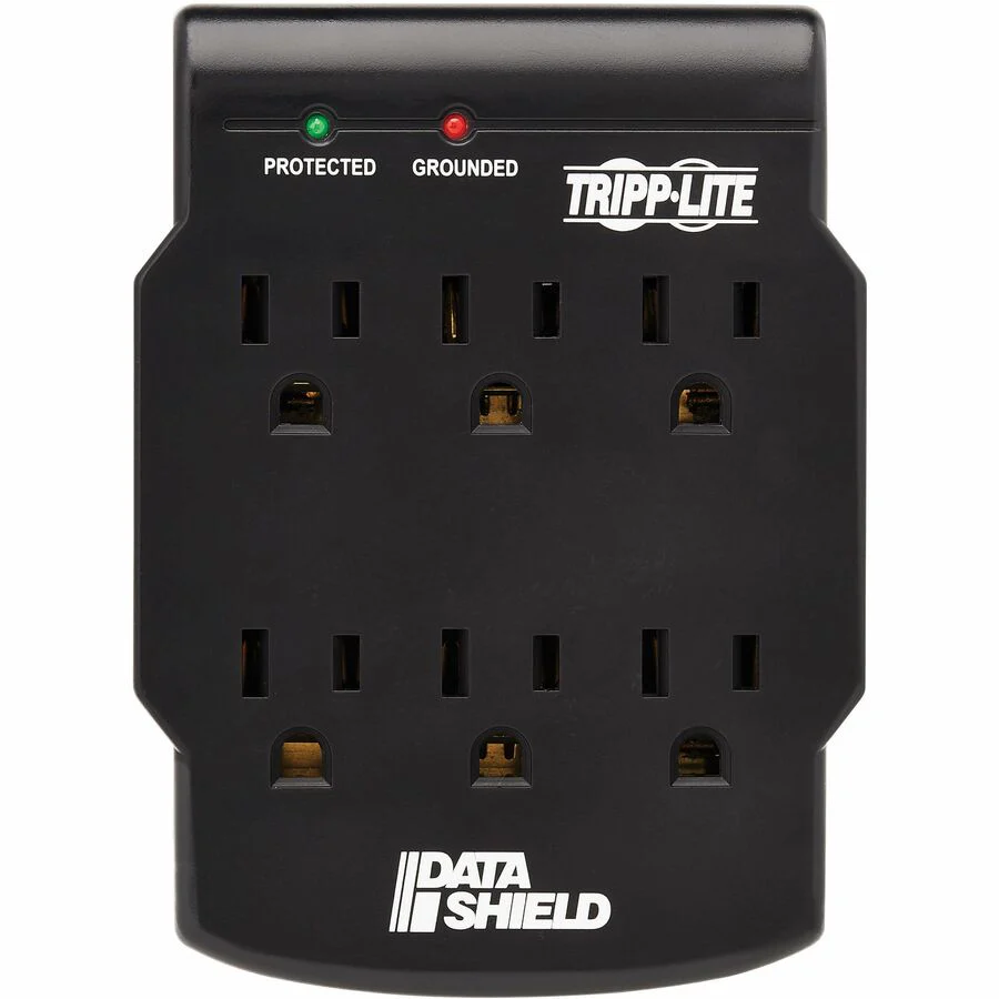 Tripp Lite Surge Protector Wallmount Direct Plug In 120V 6 Outlet 540 J BLK - Image 5
