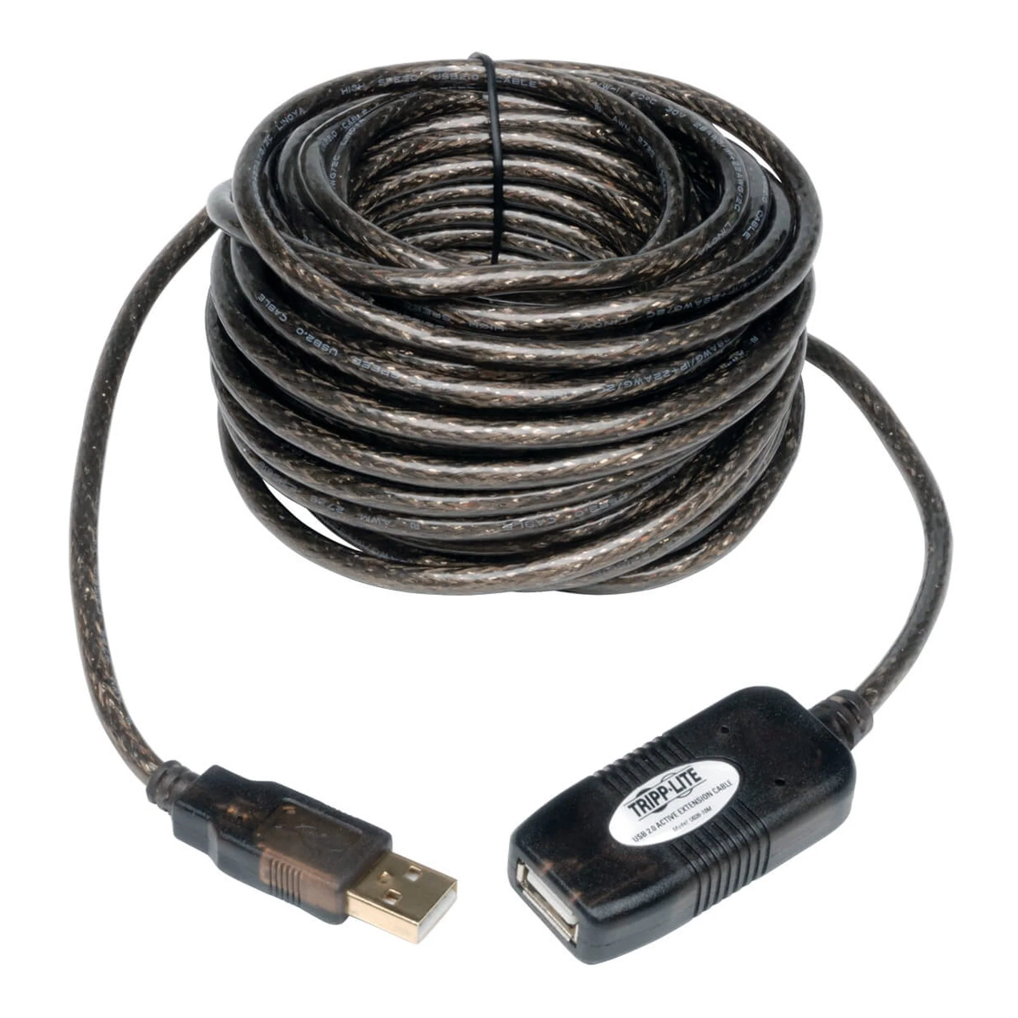 Tripp Lite U026-10M USB2.0 A/A Hi-Speed Active Extension Repeater Cable - 10M
