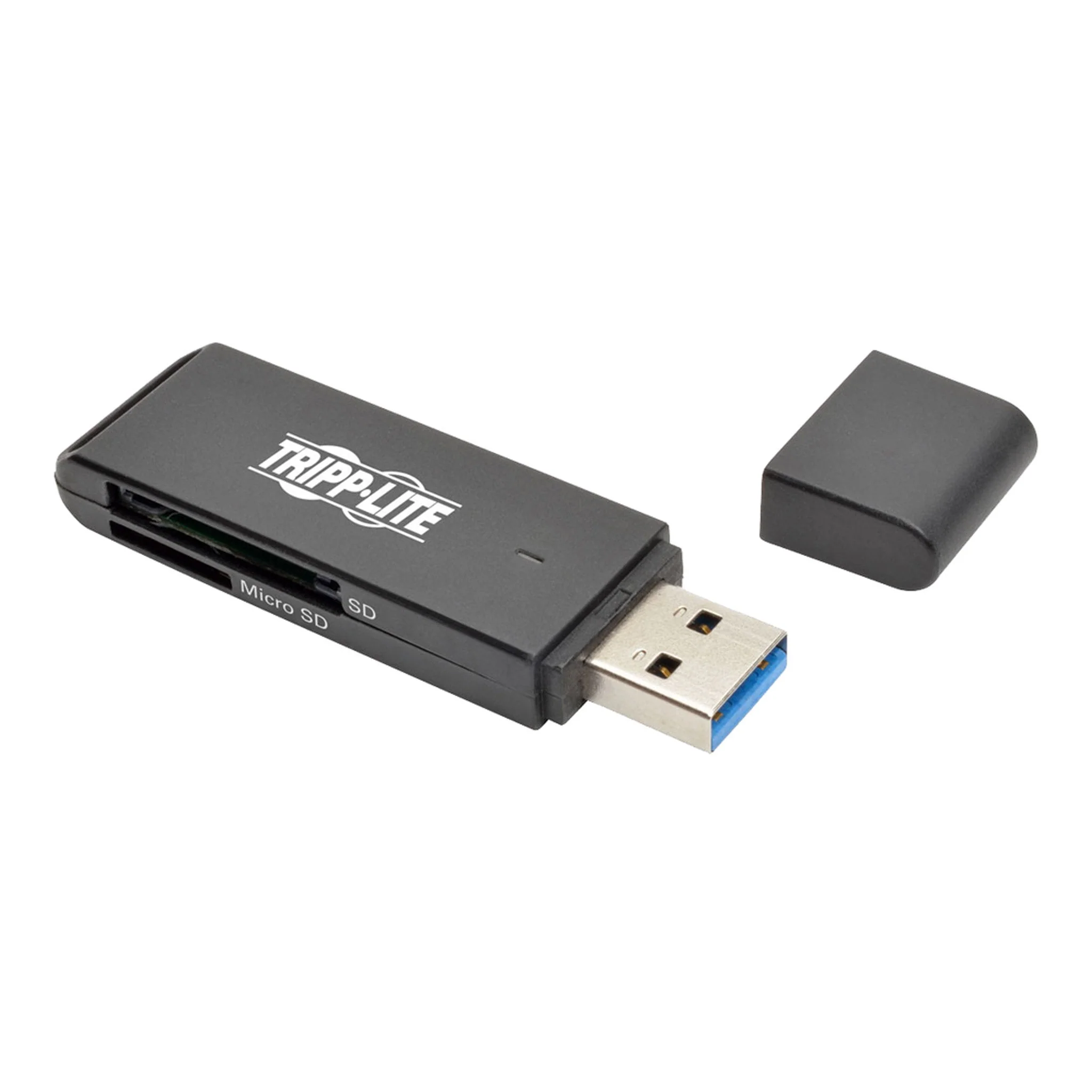 Tripp Lite U352-000-SD USB 3.0 SuperSpeed SD/Micro SD Memory Card Media Reader - Image 3