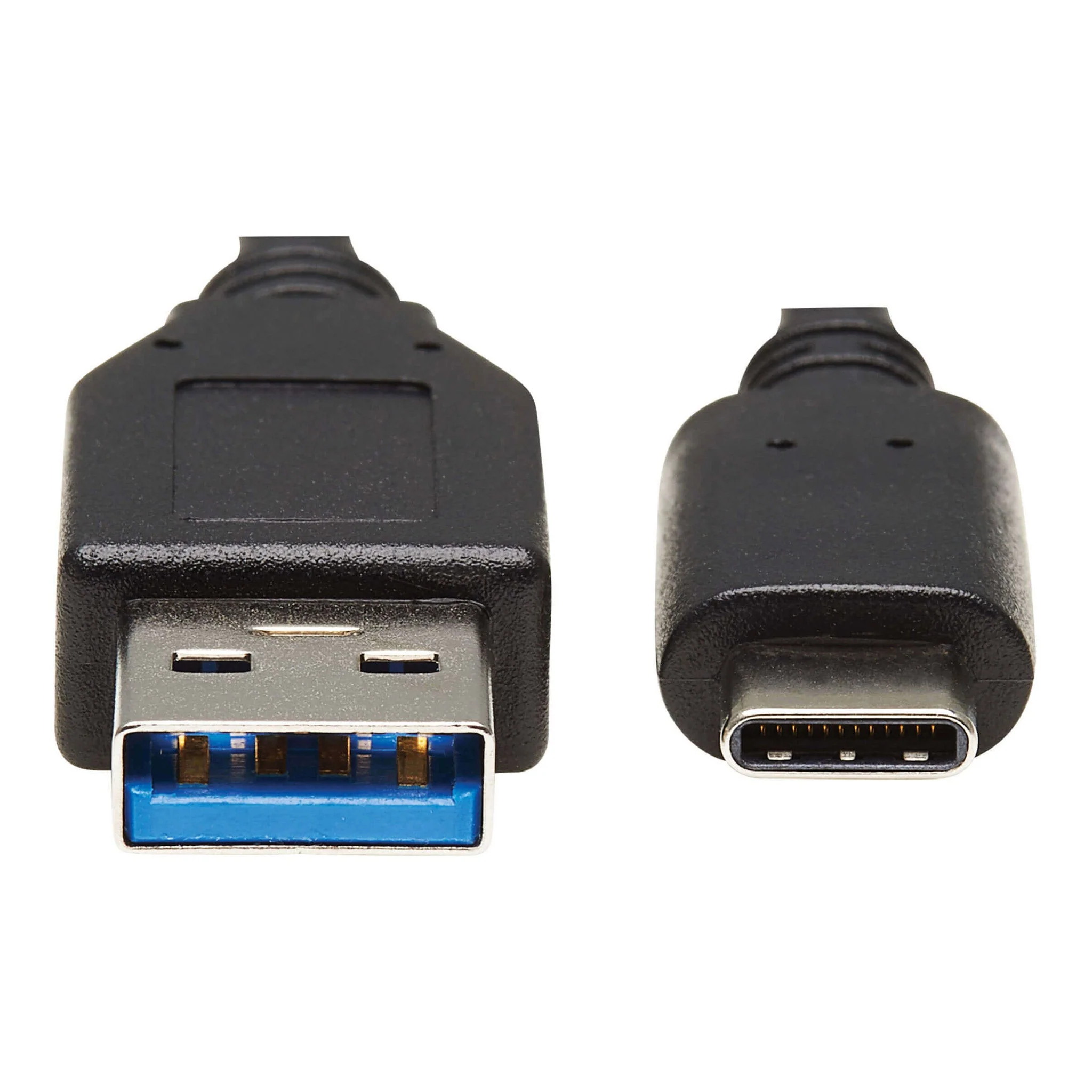 Tripp Lite U428-20N 20in USB Type-C Male to USB Type-A Male Cable - Black - Image 2