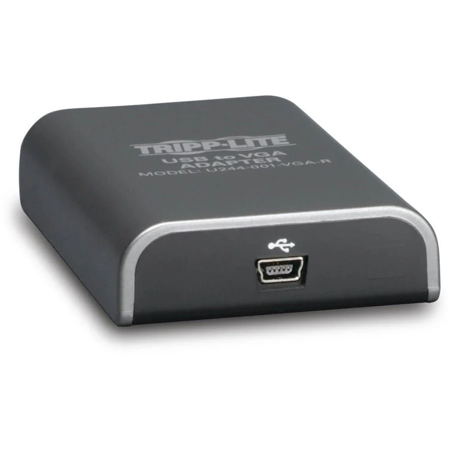 Tripp Lite U244-001-VGA-R USB to VGA Display Adapter Screen Share 1080p Aero Windows - Image 2