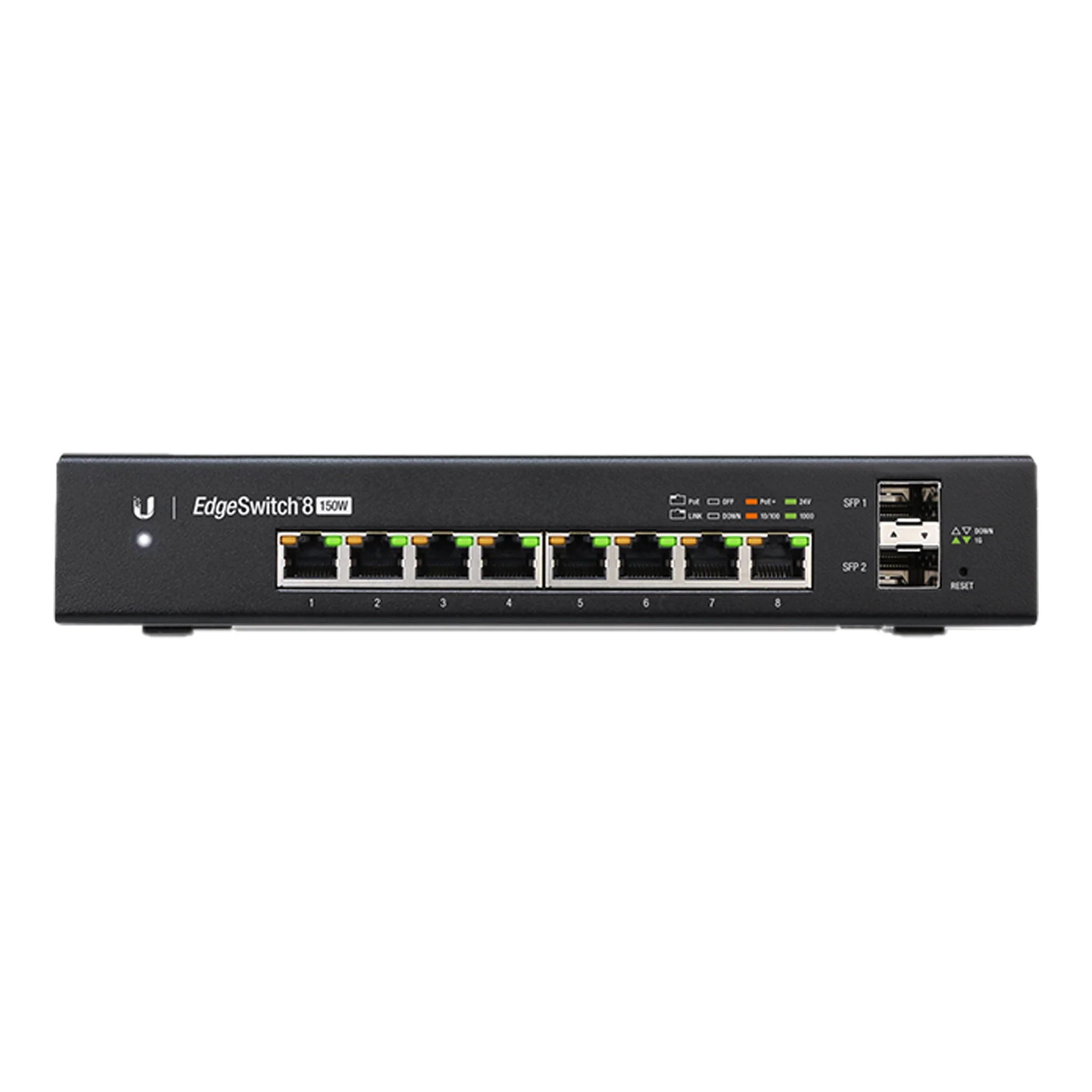 Ubiquiti ES-8-150W 8-Port Managed PoE+ Gigabit EdgeSwitch with SFP - 150W - Image 2