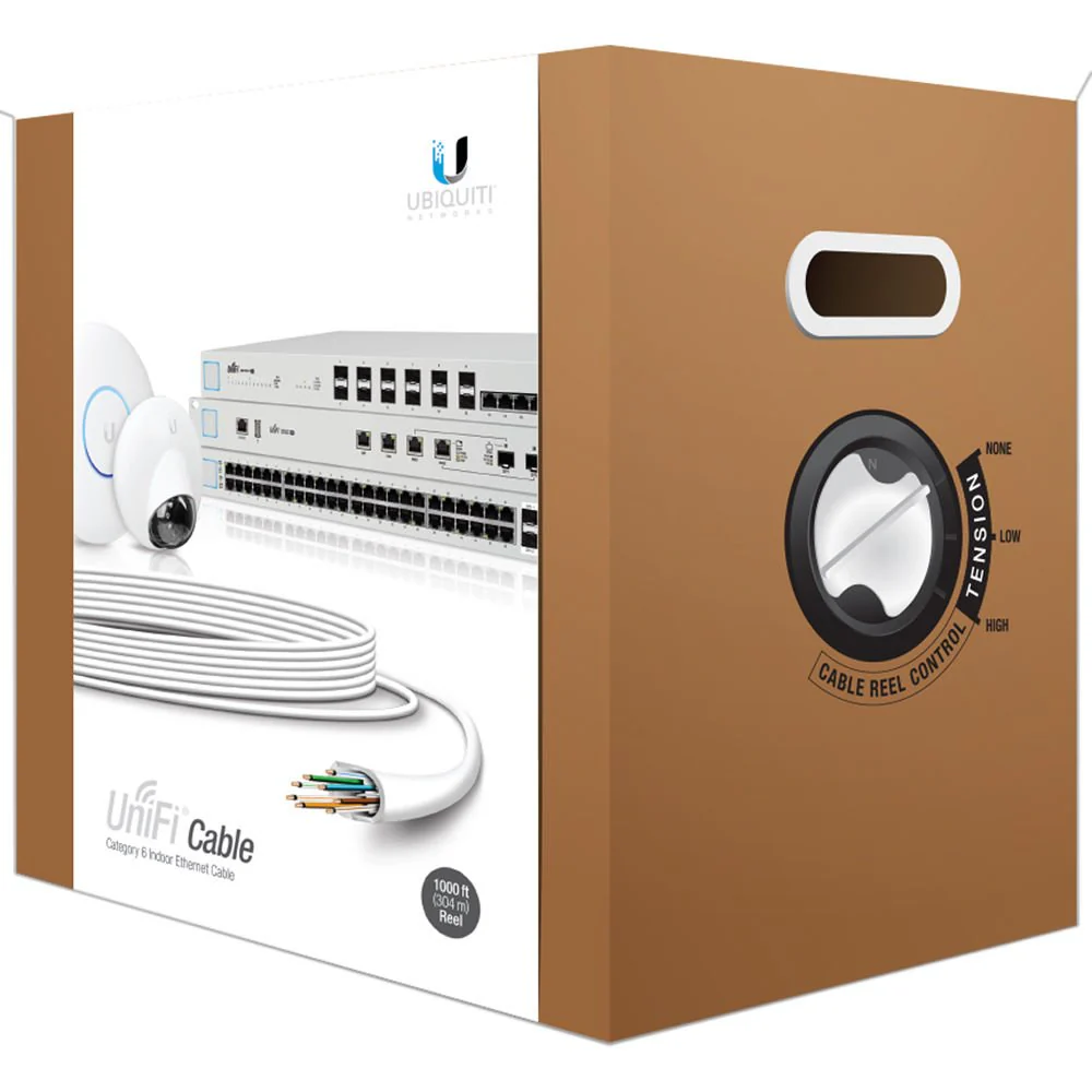 Ubiquiti UC-C6-CMR UniFi 1000' 23AWG Cat6 CMR UTP Cable - Image 2