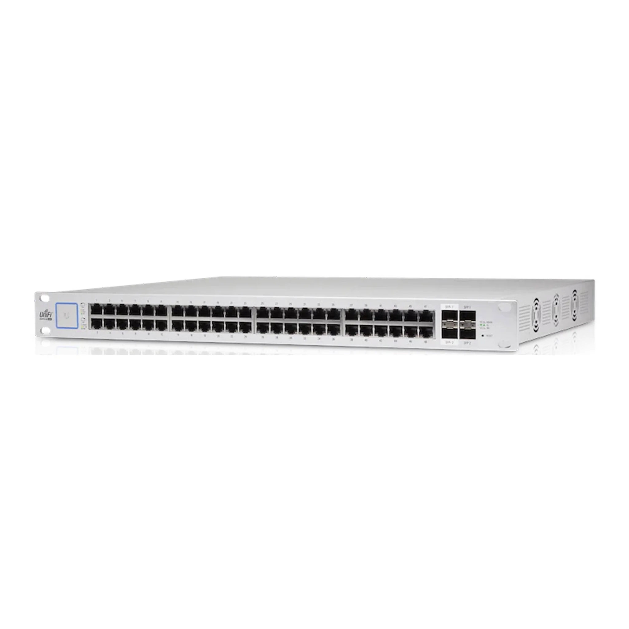 Ubiquiti US-48-500W 48-Port Gigabit PoE+ UniFi Managed Switch with SFP+ - 500W - Image 2