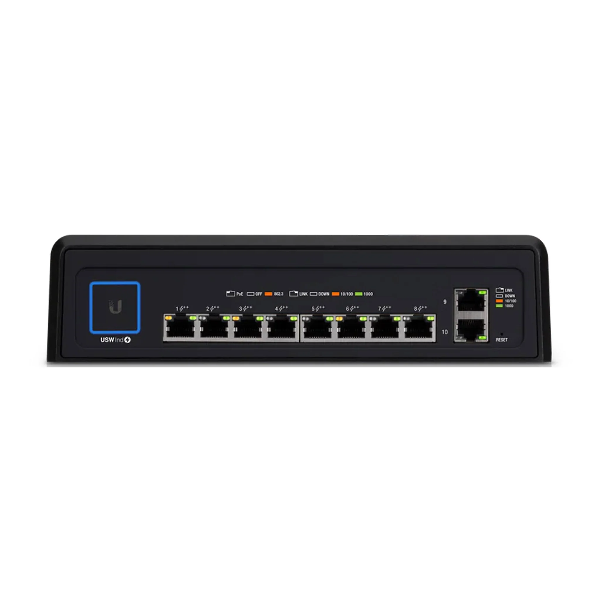 Ubiquiti USW-INDUSTRIAL 10-Port Gigabit Durable UniFi Industrial Switch with High-Power 802.3bt PoE++ - Image 2